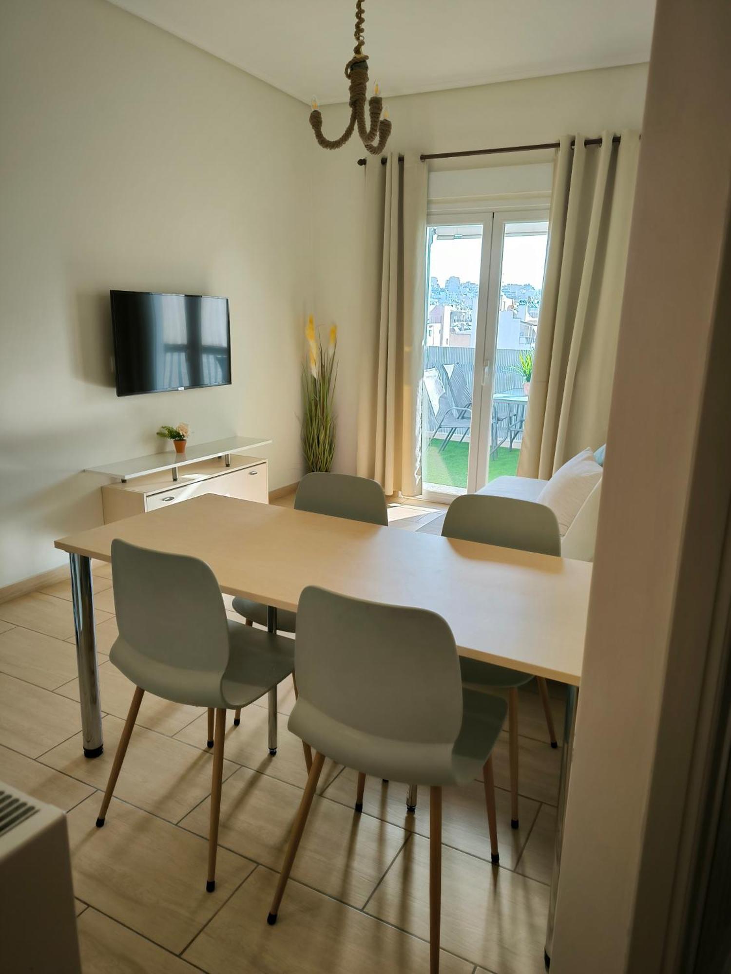 Ferienwohnung Penthouse With An Incredible View 350M From Metro Station! Athen Exterior foto