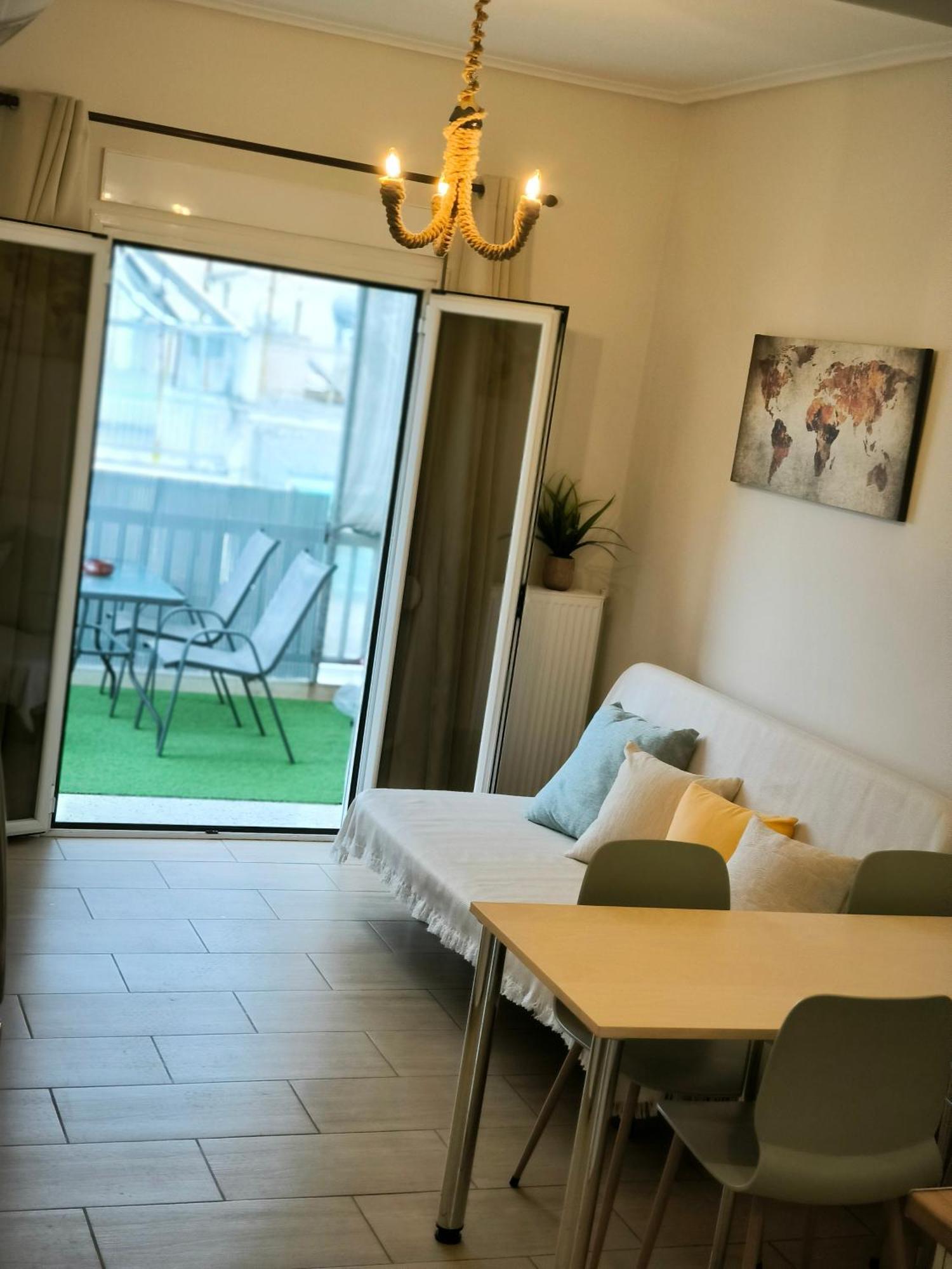 Ferienwohnung Penthouse With An Incredible View 350M From Metro Station! Athen Exterior foto